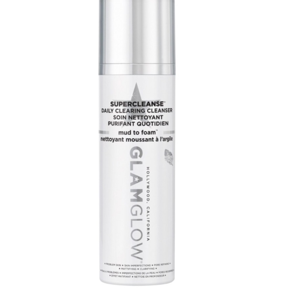 Glam Glow supercleanse Daily Purifying Cleanser.